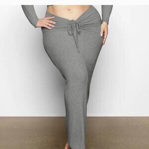 Skims soft lounge ruched long skirt.